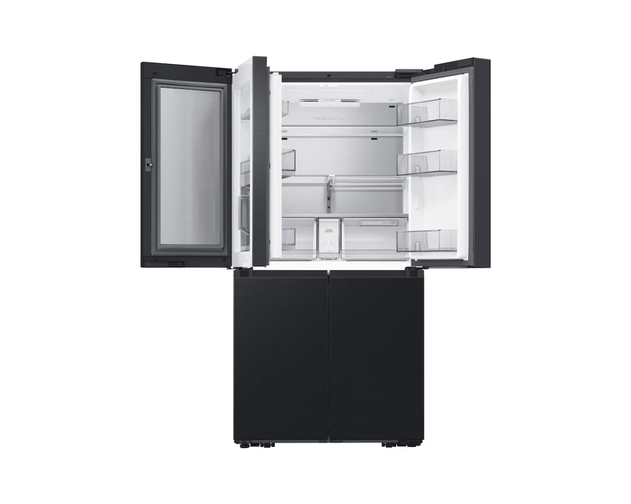 REFRIGERATEUR SAMSUNG SIDE BY SIDE 4PORTES AVEC DIST, GLACON ET ECRAN NOIR RF65DG9H0EB1 – Image 5